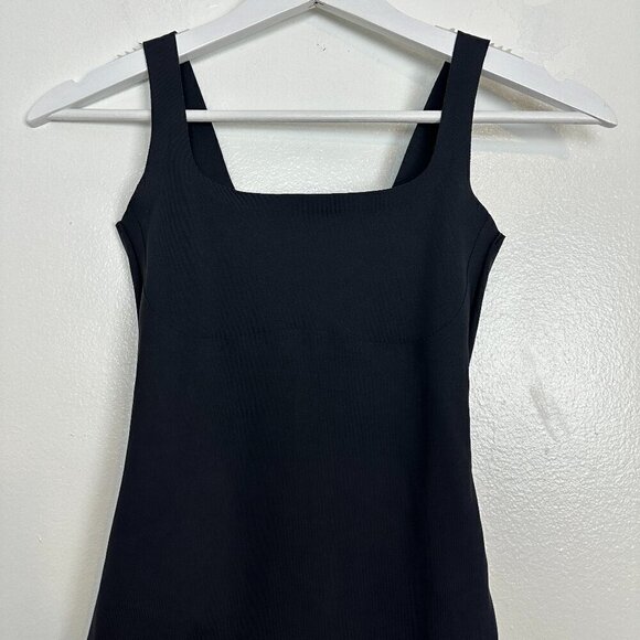 SKIMS Body Tank Mini Slip Dress in Onyx Black Size X-Small - Picture 5 of 8